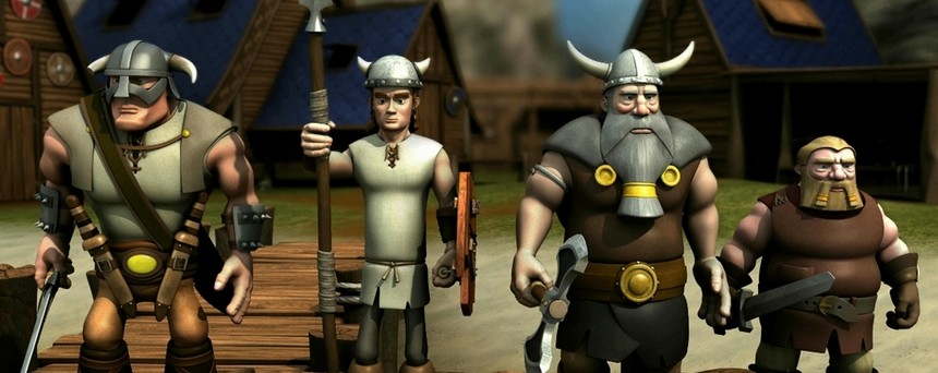 Court métrage 3D de vikings, Vidvorun